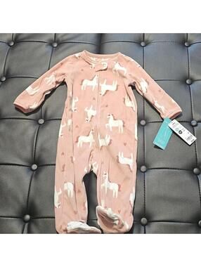Carter's Kid's Pink Sleepsuits-babygrow